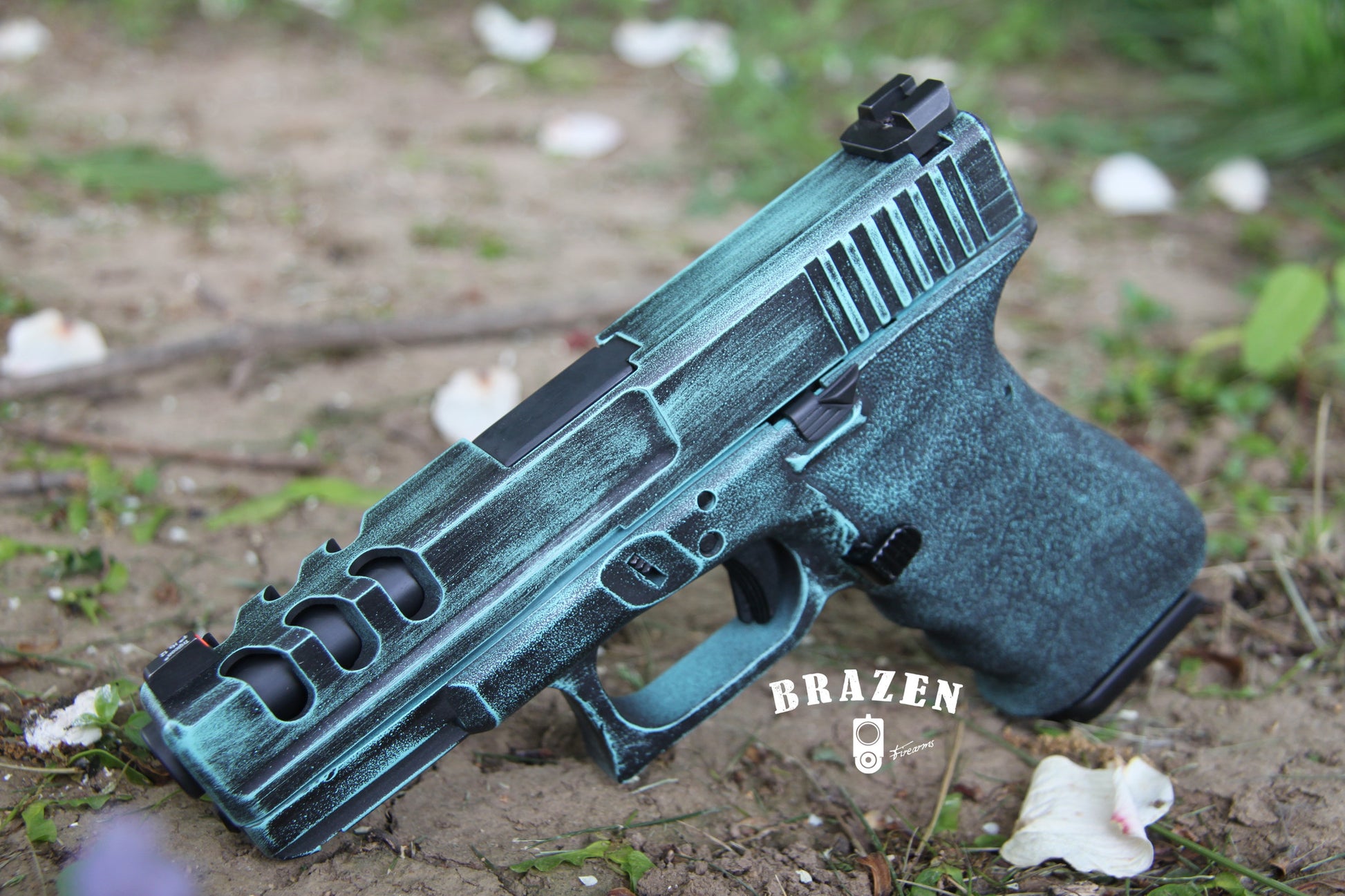 Cerakote - Handgun - Battleworn (two colors blended for a unique look) –  Brazen