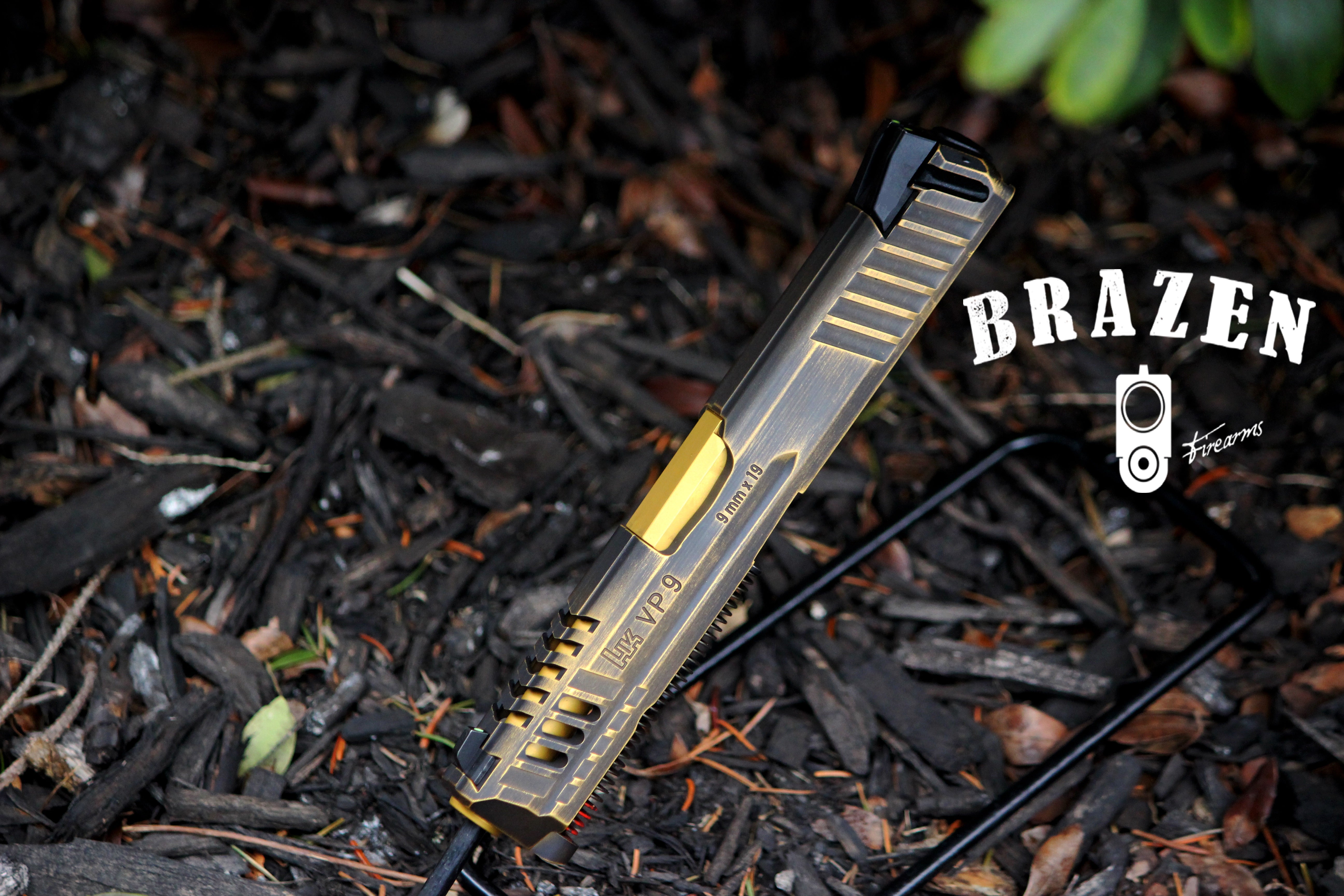 BRUNT Golden arm ブラック　ブラント　ゴールデンアーム TiN Coating - Battleworn – Brazen