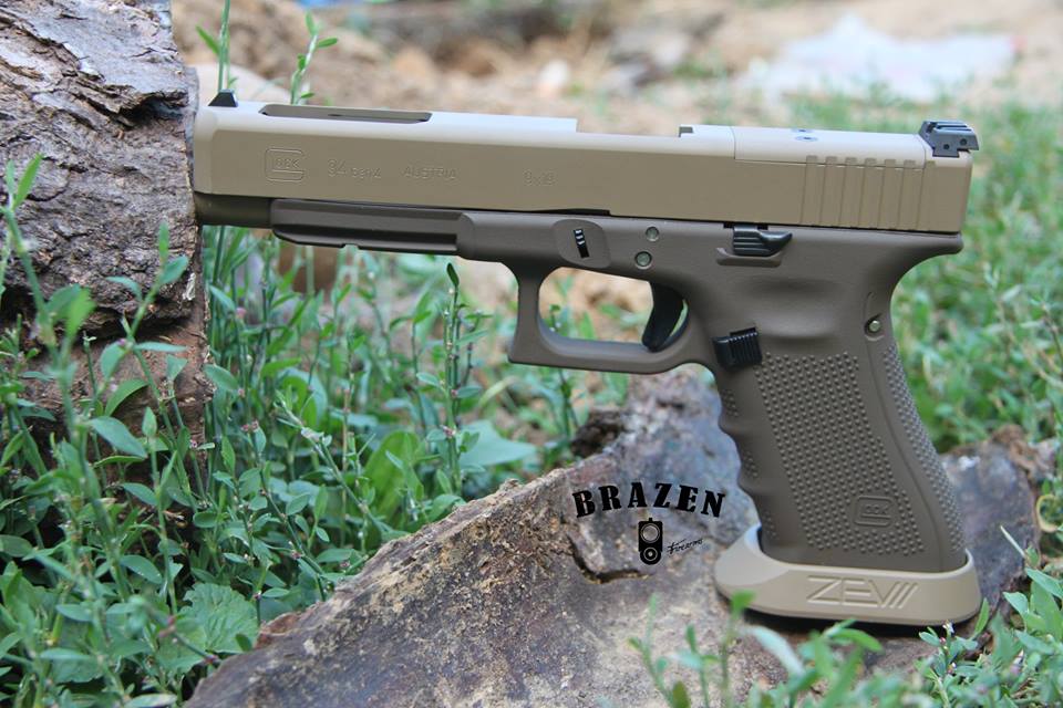Cerakote - Handgun - Battleworn (two colors blended for a unique look)